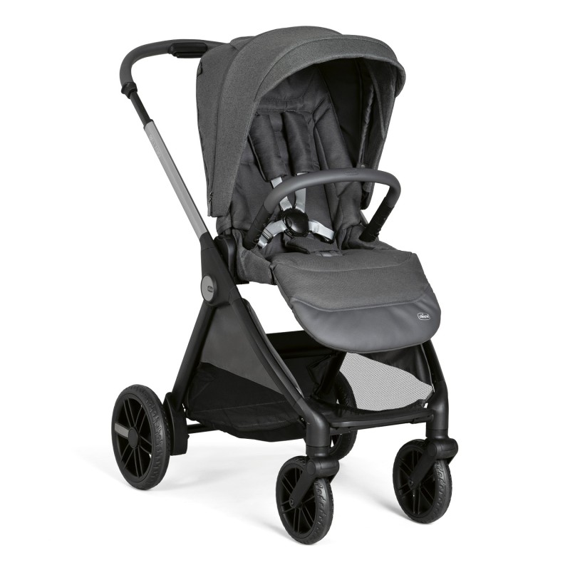 Chicco Καρότσι Μωρού Trio Bellagio Black Satin για Παιδί έως 22kg