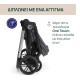 Chicco Καρότσι Μωρού Trio Bellagio Black Satin για Παιδί έως 22kg