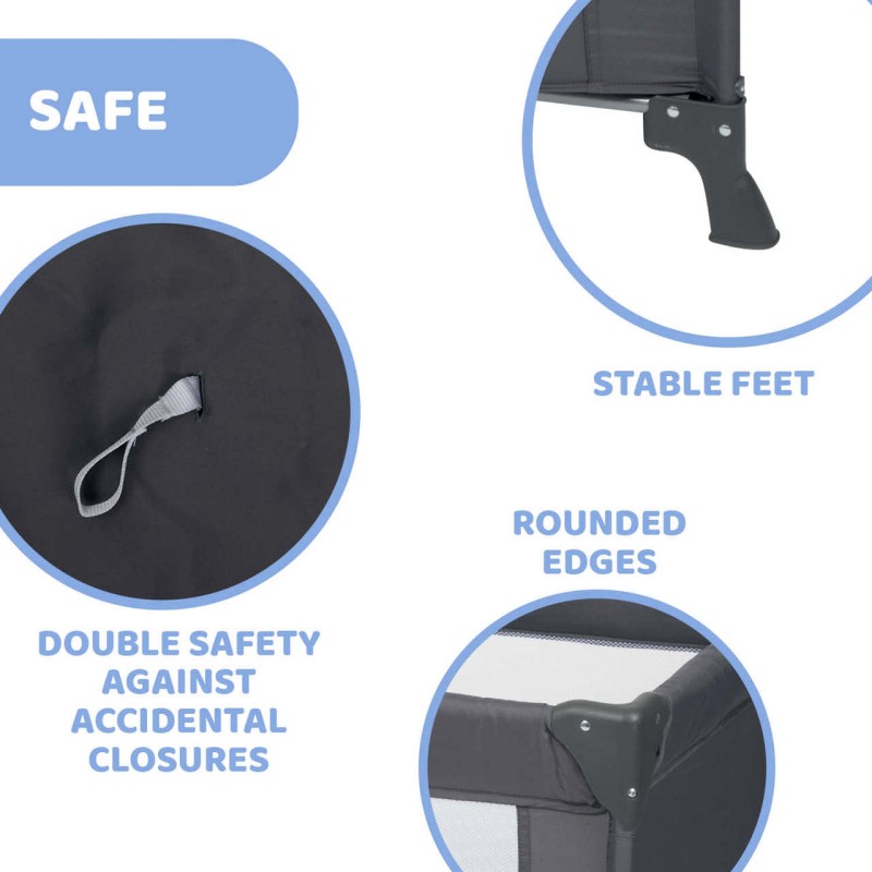 Chicco Good Night Κρεβάτι Ταξιδιού Dark Grey