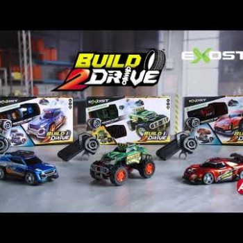 Exost Build 2 Drive Τηλεκατευθυνόμενο & Συναρμολογούμενο Αυτοκίνητο