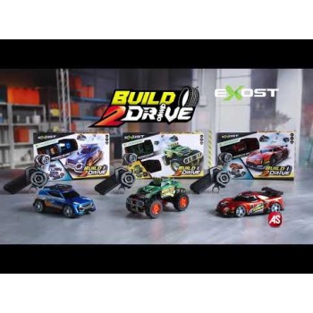 Exost Build 2 Drive Τηλεκατευθυνόμενο & Συναρμολογούμενο Αυτοκίνητο