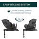 Chicco Καθισματάκι Αυτοκινήτου Bi-Seat i-Size Air για Παιδί 40-150 cm Graphite Chicco Καθισματάκι Αυτοκινήτου Bi-Seat i-Size Air για Παιδί 40-150 cm Graphite