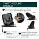 Chicco Καθισματάκι Αυτοκινήτου Everone i-Size για Παιδί 40-150 cm Γκρι - Μαύρο