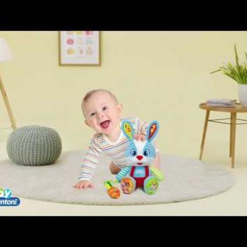 Baby Clementoni Βρεφικό Εκπαιδευτικό Λέλος Το Λαγουδάκι Για 10+ Μηνών