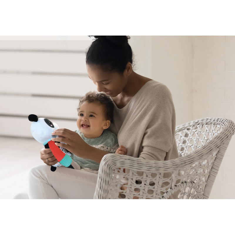 Baby Clementoni For You Βρεφικό Χνουδωτό Πάντα Δραστηριοτήτων Για 0+ Μηνών