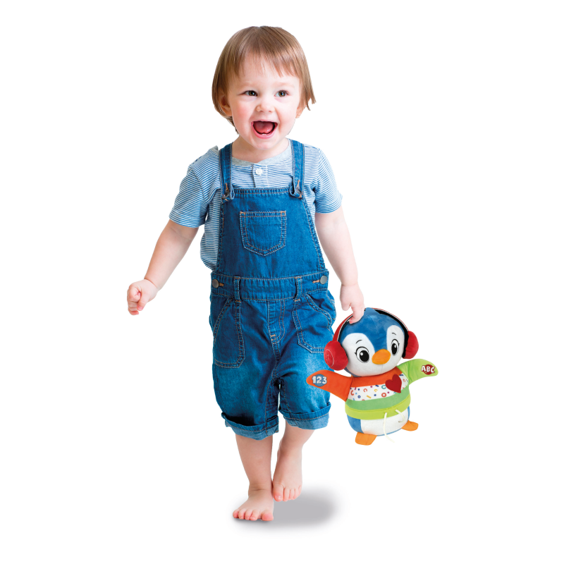 Baby Clementoni Βρεφικό Παιχνίδι Πιγκουίνος Χορευτούλης Για 12+ Μηνών