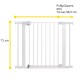 Safety 1st Πόρτα Ασφαλείας Easy Install Auto-Close Λευκή 74 x 96,5 cm