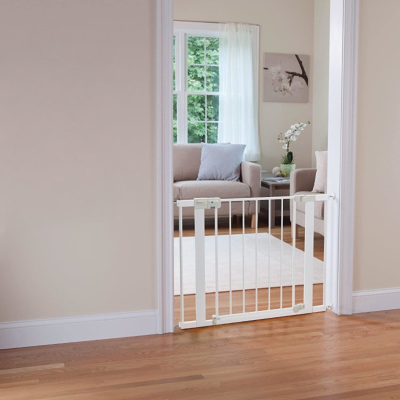 Safety 1st Πόρτα Ασφαλείας Easy Install Auto-Close Λευκή 74 x 96,5 cm