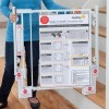 Safety 1st Πόρτα Ασφαλείας Ready To Install Λευκή 73,7 x 106,6 cm