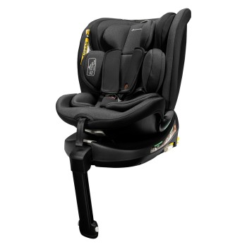Bebe Confort Καθισματάκι Αυτοκινήτου Grow Fix για Παιδί 40-150cm Tinted Black