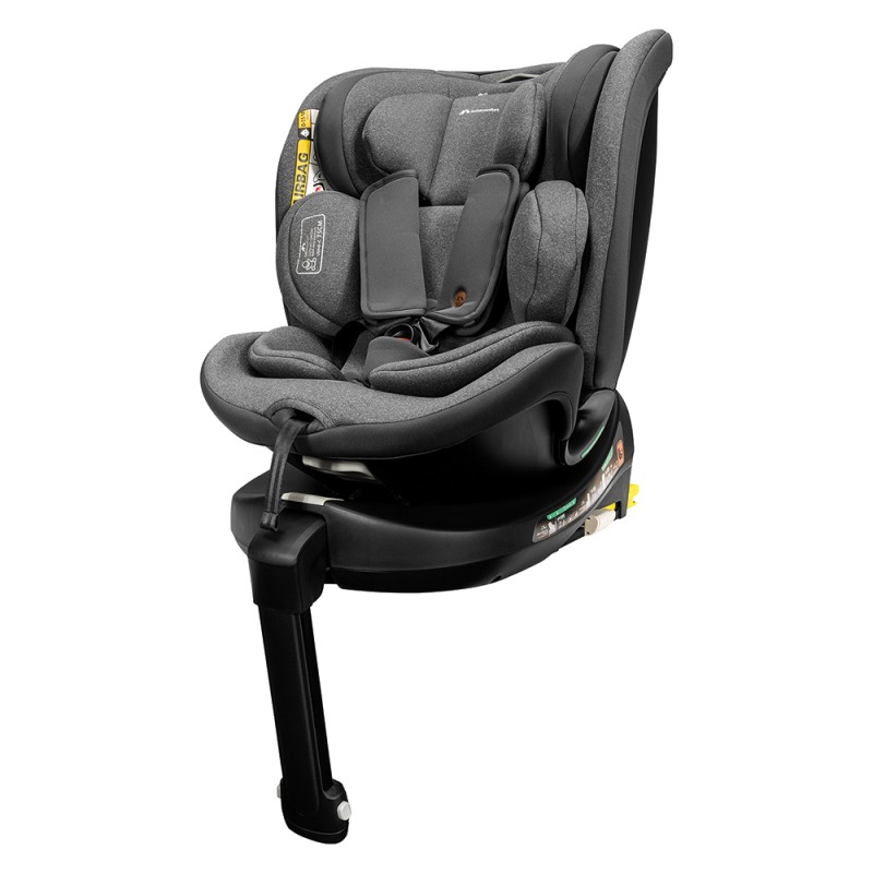 Bebe Confort Καθισματάκι Αυτοκινήτου Grow Fix για Παιδί 40-105cm Tinted Graphite