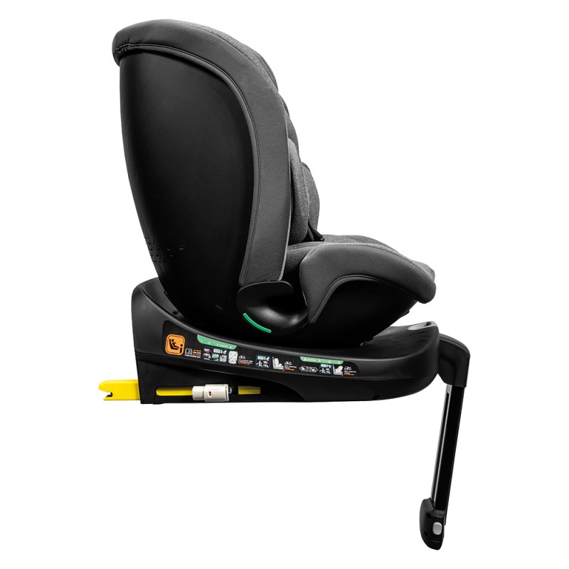 Bebe Confort Καθισματάκι Αυτοκινήτου Grow Fix για Παιδί 40-105cm Tinted Graphite