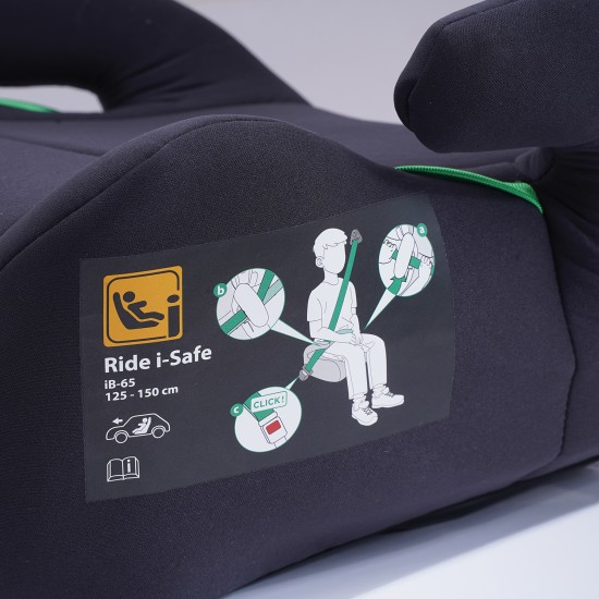 Bebe Confort Καθισματάκι Αυτοκινήτου Ride i-Safe για Παιδί 125-150 cm Tinted Graphite Bebe Confort Καθισματάκι Αυτοκινήτου Ride i-Safe για Παιδί 125-150 cm Tinted Graphite