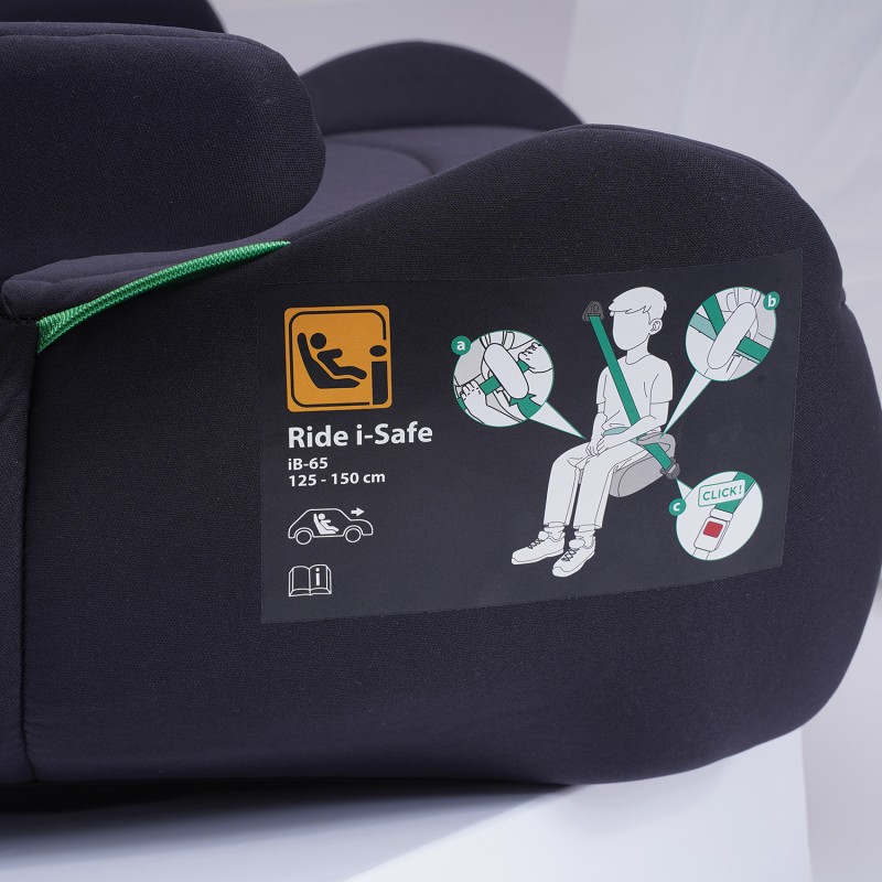 Bebe Confort Καθισματάκι Αυτοκινήτου Ride i-Safe για Παιδί 125-150 cm Tinted Graphite