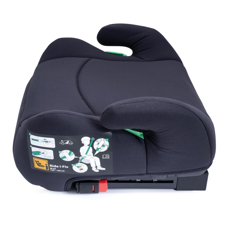 Bebe Confort Καθισματάκι Αυτοκινήτου Ride i-Safe για Παιδί 125-150 cm Black