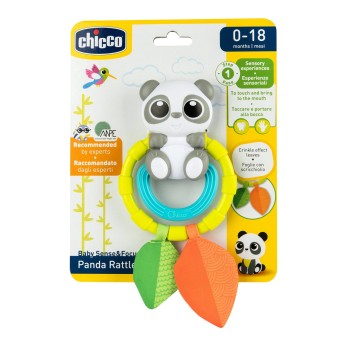 Chicco Βρεφική Κουδουνίστρα Πάντα Για 0+ Ετών