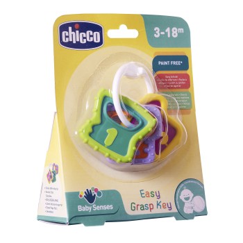 Chicco Βρεφική Κουδουνίστρα Χρωματιστά Κλειδιά Για 3-18 Μηνών