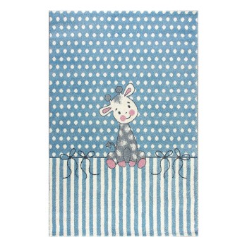 Beauty Home Χαλί Yolo Art 9504  133x190 Γαλάζιο