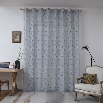 Beauty Home Κουρτίνα Art 6121 280x280 Γαλάζιο,Μπλε