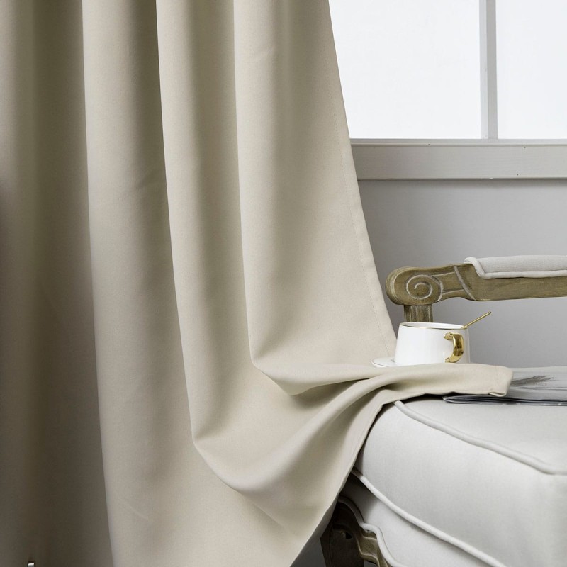 Beauty Home Ύφασμα κουρτίνας Blackout σκίασης Ideal Art 8400  Ύφασμα Φ280 Άμμου