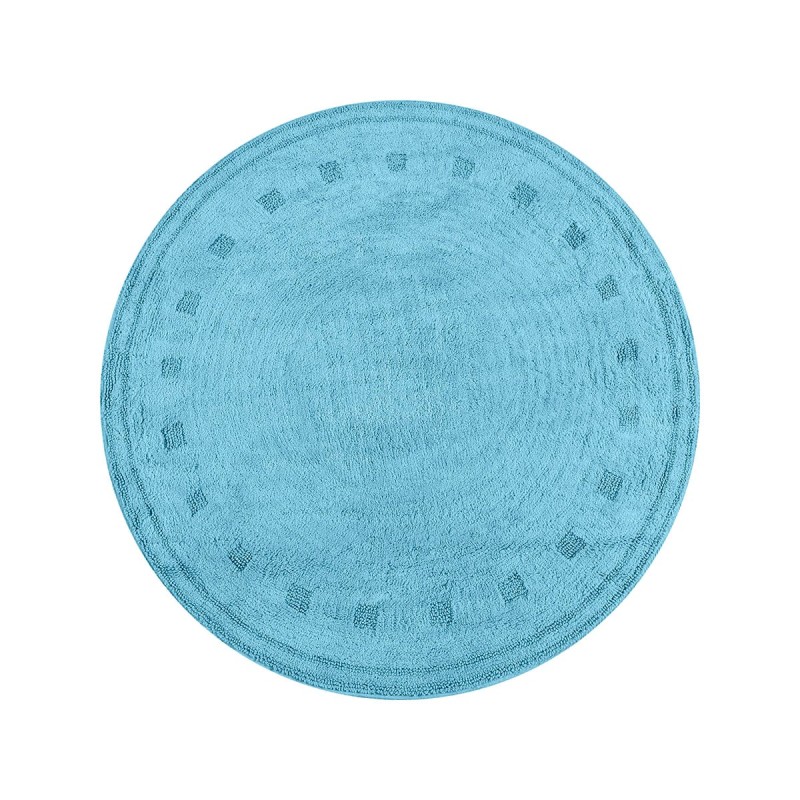 Beauty Home Ροτόντα βαμβακερή Cottony Art 9554 120x120  Σιέλ