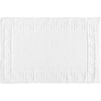 Beauty Home Ταπέτο μπάνιου Neron Art 3018 μαίανδρος 50x75 Λευκό