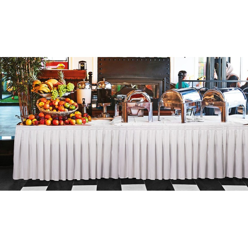 Beauty Home Τραπεζομάντηλο επαγγελματικό Solid Art Ε8010 100x145 σε 2 χρώματα