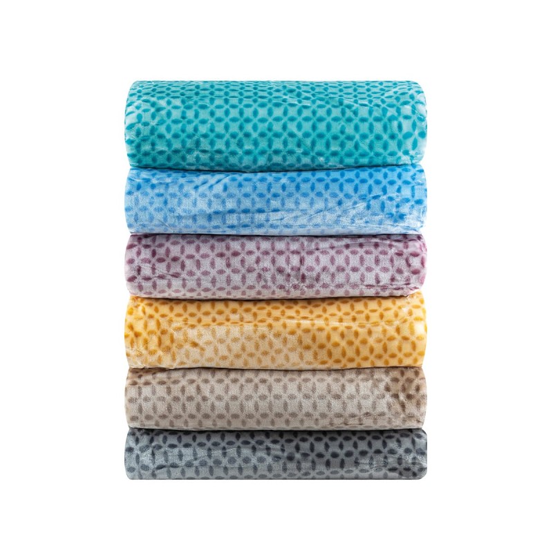 Beauty Home Κουβέρτα μονόχρωμη υπέρδιπλη Art 11000 σε 6 αποχρώσεις 220x240