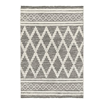 Beauty Home Πατάκι βαμβακερό Morocotton 9235 75x150 Γκρι