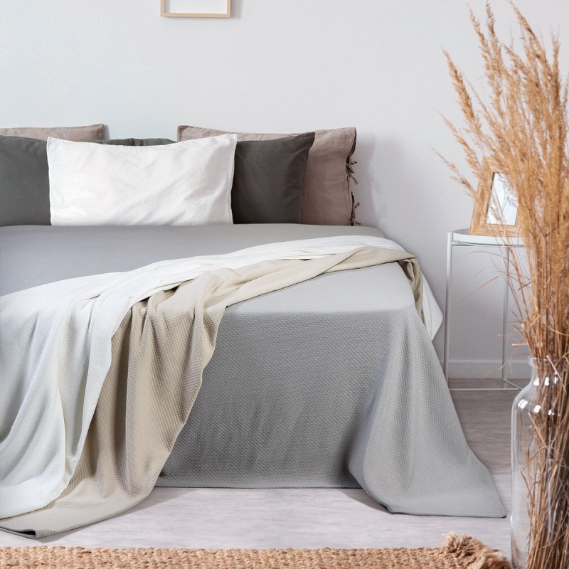 Beauty Home Κουβέρτα μονή Vivid matelasse Art 11171 170x270 Γκρι