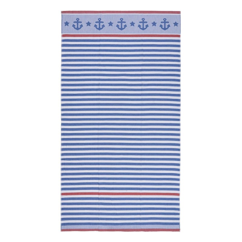 Beauty Home Παρεό Art 2177 90x160 Μπλε,Κόκκινο