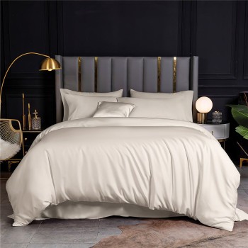 Beauty Home Σετ παπλωματοθήκη υπέρδιπλη Bamboo 300tc Art 12052 Miss Beauty 240x260 Μπεζ