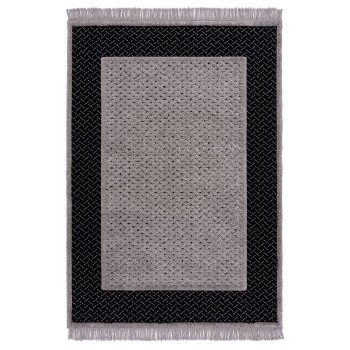 Beauty Home Χαλί Noir Art 9436 133x190 Black Μαύρο