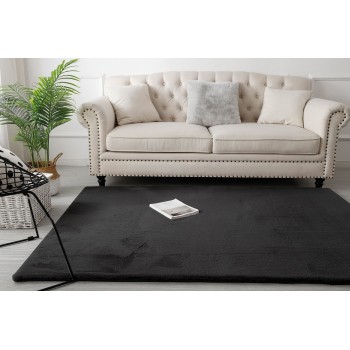 Beauty Home Πατάκι Rabbit Art 9644 67x140 Μαύρο