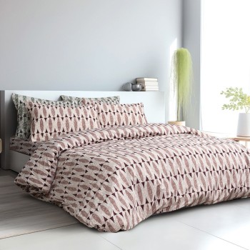 Beauty Home Σετ σεντόνια υπέρδιπλα Barbados Art 12182 240x260 Σομόν