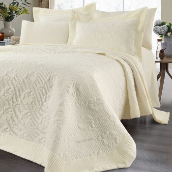 Beauty Home Νυφικό σετ 7 τμχ σε βαλίτσα Marilia Art 12502 230x250 Εκρού