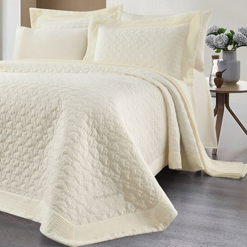 Beauty Home Νυφικό σετ 7 τμχ σε βαλίτσα Thalia Art 12504 230x250 Εκρού