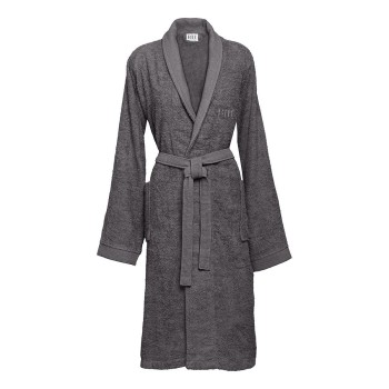 Beauty Home Μπουρνούζι με γιακά Art 3401 Ανθρακί