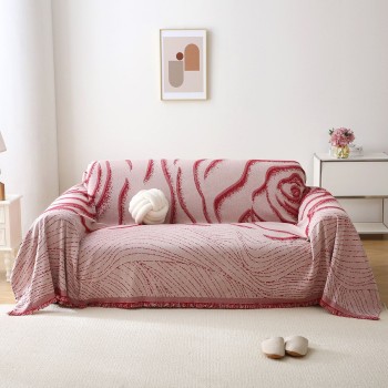 Beauty Home Ριχτάρια σετ 2τμχ Art 8611 (180x250 + 180x300) Κόκκινο