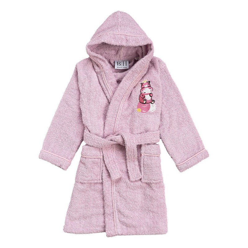 Beauty Home Μπουρνούζι βρεφικό-παιδικό Art 5419 3-4 ετών Λιλά