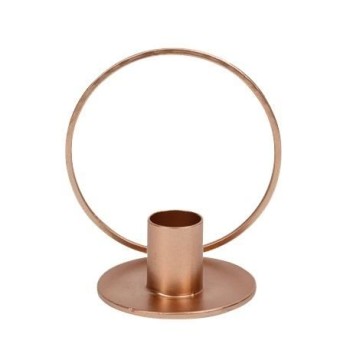 Beauty Home ΚΗΡΟΠΗΓΙΟ VIBES ΡΟΖ ΧΡΥΣΟ 10 X 9.5CM