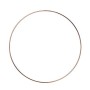 Beauty Home ΜΕΤΑΛΛΙΚΟΣ ΚΥΚΛΟΣ ΡΟΖ ΧΡΥΣΟ 30 CM