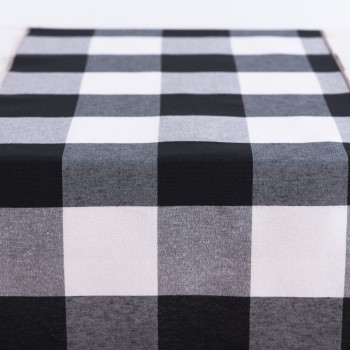 Beauty Home ΡΑΝΝΕΡ ΜΕΓΑΛΟ ΚΑΡΩ ΑΣΠΡΟΜΑΥΡΟ