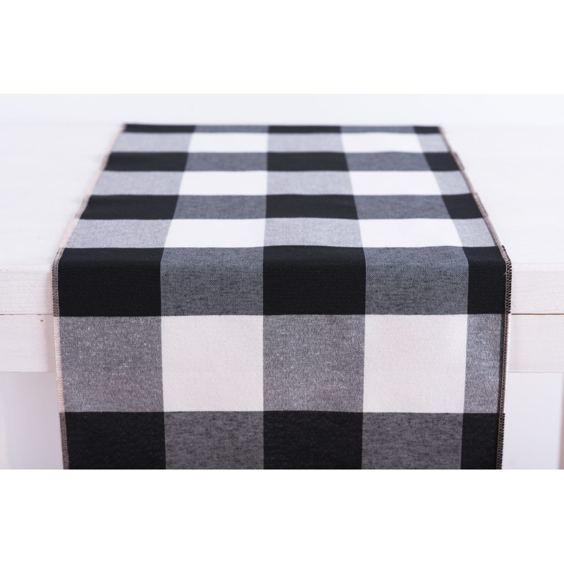 Beauty Home ΡΑΝΝΕΡ ΜΕΓΑΛΟ ΚΑΡΩ ΑΣΠΡΟΜΑΥΡΟ