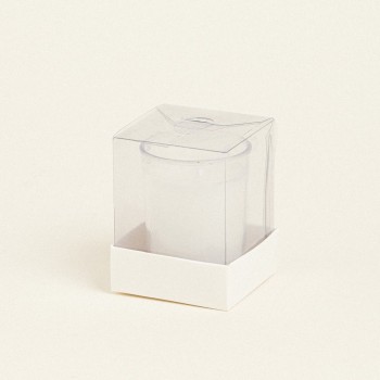 Beauty Home ΚΕΡΙ ΣΕ PVC ΜΕ ΚΟΥΤΑΚΙ  6,5 x 5 x 5 cm