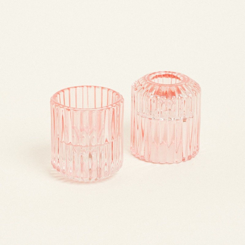 Beauty Home ΚΗΡΟΠΗΓΙΟ 5,5 x 6 cm ΡΟΖ