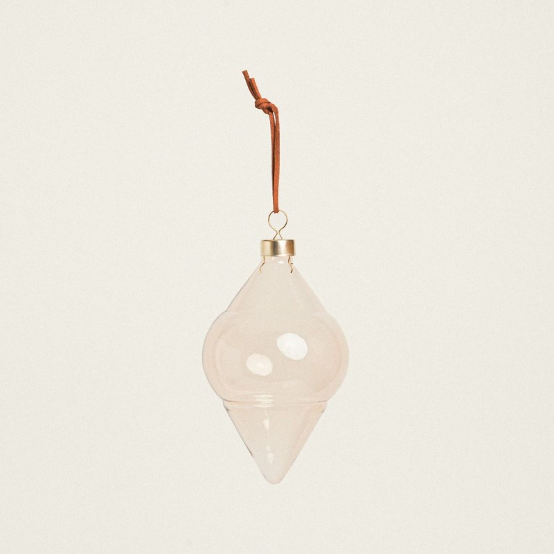 Beauty Home ΓΥΑΛΙΝΟ ΣΤΟΛΙΔΙ 8 CM B MOKA