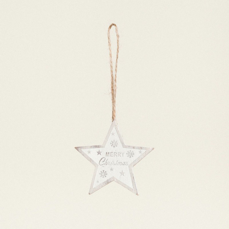 Beauty Home ΞΥΛΙΝΗ ΦΙΓΟΥΡΑ ΑΣΤΕΡΙ MERRY CRISTMAS