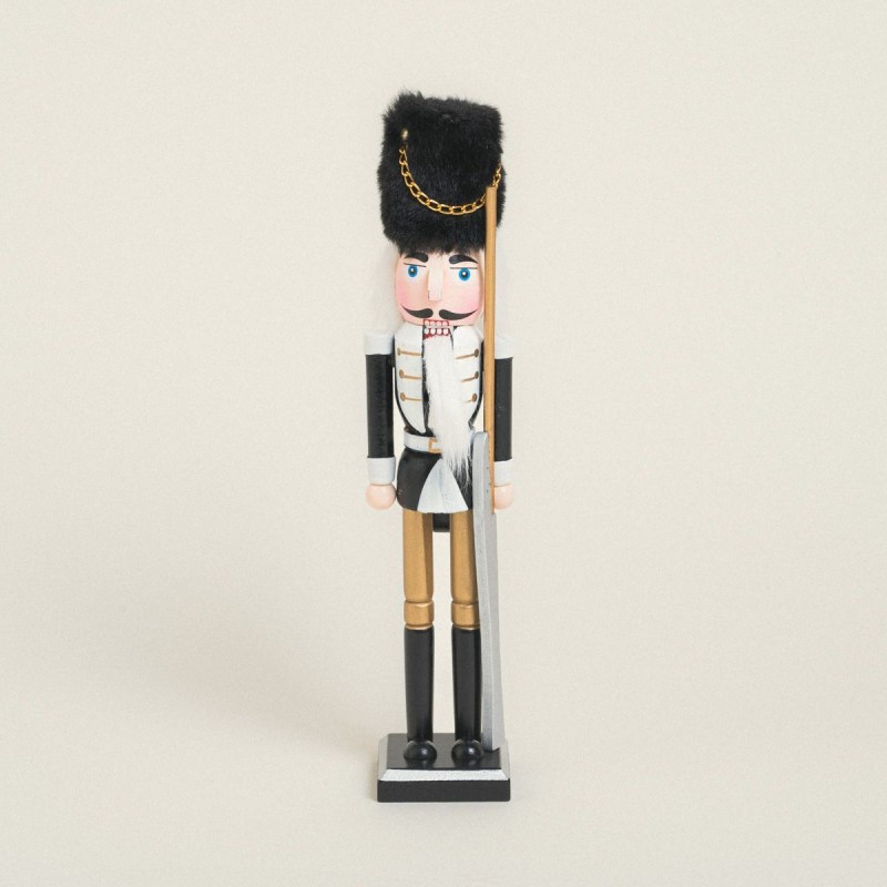 Beauty Home ΚΑΡΥΟΘΡΑΥΣΤΕΣ ΜΑΥΡΟΙ ΜΕ ΓΟΥΝΙΝΟ ΚΑΠΕΛΟ 38 CM