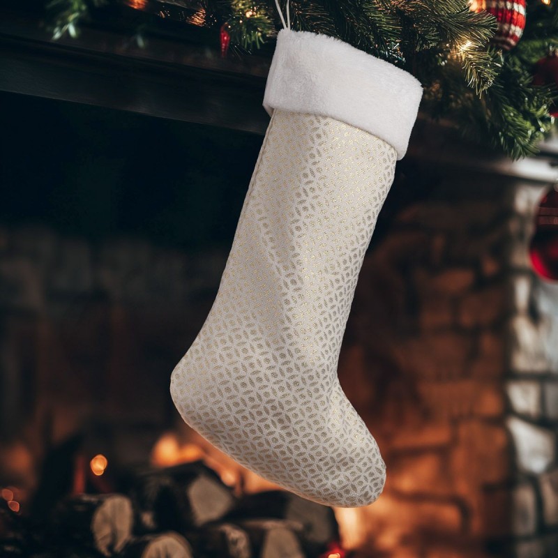 Beauty Home ΚΑΛΤΣΑ 50 x 30 CM ΖΑΚΑΡ ΕΚΡΟΥ- ΧΡΥΣΟ